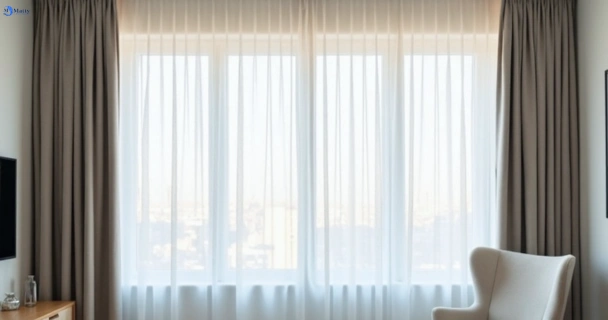 Restored vibrant drapes in nathan QLD after Matty Curtain Cleaning